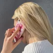 Wozinsky Marble cover iPhone 13 Pro márvány mintás hátlap, tok, rózsaszín