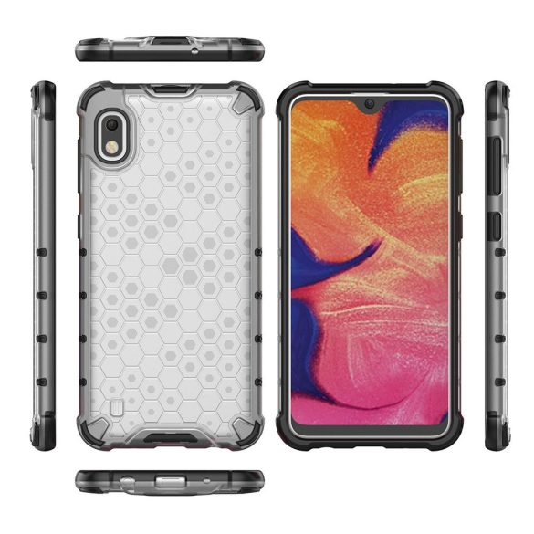 Honeycomb Case Samsung Galaxy A10 ütésálló hátlap, tok, átlátszó