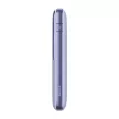 Baseus PPBD040005 Bipow Power Bank, hordozható külső akkumulátor 2xUSB/USB-C, USB-C kábellel, 10000 mAh, 22.5W, lila