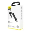 Baseus NGA05-01 Encok Vehicle-mounted Wireless Earphone, Headset, USB töltővel, fekete