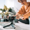 Pgytech Mantispod Pro P-CG-020 kamera vagy telefon állvány, tripod, szelfi bot, fekete