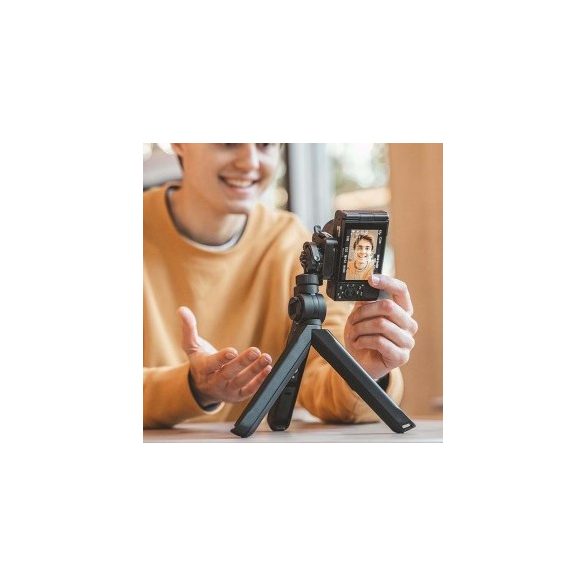 Pgytech Mantispod Pro P-CG-020 kamera vagy telefon állvány, tripod, szelfi bot, fekete