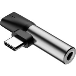   Baseus CATL41-S1 USB-C átalakító USB-C és 3,5mm jack, ezüst
