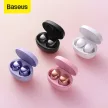 Baseus Bowie E2 Bluetooth 5.2 Earphone, Headset, vezeték nélküli töltés funkcióval, lila