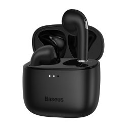   Baseus Bowie E8 Bluetooth 5.0 Earphone, Headset, vezeték nélküli töltés funkcióval, fekete