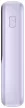 Baseus PPQD020105 Qpow Power Bank, hordozható külső akkumulátor USB/USB-C/Lightning, USB-C kábellel, 10000 mAh, 22.5W, lila