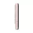 Baseus PPCX000004 Magnetic Bracket Power Bank and Wireless Charger, 10000 mAh, 20W hordozható külső akkumulátor és vezeték nélküli Qi és Magsafe töltő, USB-C/USB-C kábellel, rózsaszín
