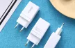 Foneng K210 Fast Charger USB-A hálózati töltő adapter USB-C kábellel, gyorstöltő, 2.1A, fehér
