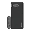 Dudao K9Pro LED Powerbank, hordozható külső akkumulátor 2xUSB-A/USB-C/Micro-USB, LED kijelzővel, 10000 mAh, szürke