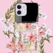 Iphoria iPhone 12 12 Pro Nailpolish Flower Garden hátlap, tok, mintás, színes