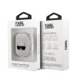 Karl Lagerfeld Apple Airpods Choupette (KLACA2SILCHWH) szilikon tok, fehér