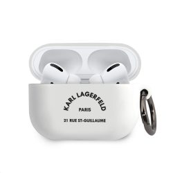 Karl Lagerfeld Apple Airpods Pro Silicone RSG tok, fehér