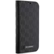 Karl Lagerfeld KLBKP14LSAKLHPK Saffiano Monogram iPhone 14 Pro 6.1" oldalra nyíló tok, fekete