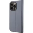 Karl Lagerfeld KLBKP14XSANKCPG Saffiano Karl & Choupette Karl & Choupette iPhone 14 Pro Max 6.7" oldalra nyíló tok, ezüst