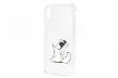 Karl Lagerfeld iPhone Xs Max Fun Choupette Hard (KLHCI65CFNRC) hátlap, tok, átlátszó