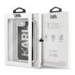 Karl Lagerfeld Karl Logo Glitter iPhone 6/6S/7/8/SE (2020) (KLHCI8KAGBK) hátlap, tok, fekete