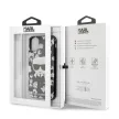 Karl Lagerfeld iPhone 11 Pro Flower Karl Iconic (KLHCN58FLFBBK) hátlap, tok, fekete