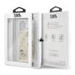 Karl Lagerfeld iPhone 11 Pro Floating Charms Liquid Glitter Iconic (KLHCN58ROGO) hátlap, tok, arany