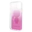 Karl Lagerfeld iPhone 11 Pro Degrade Ikonik Full Body (KLHCN58TRDFKPI) hátlap, tok, fekete