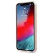 Karl Lagerfeld iPhone 12 Mini Silicone Iconic (KLHCP12SSLFKPI) hátlap, tok, világos rószaszín