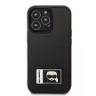 Karl Lagerfeld iPhone 13 Pro Iconic Patch (KLHCP13L3DKPK) hátlap, tok, fekete
