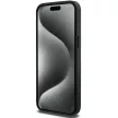 Karl Lagerfeld iPhone 13/13 Pro Gripstand Saffiano Choupette Pins (KLHCP13LGSACHPK) hátlap, tok, fekete