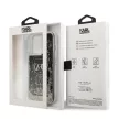 Karl Lagerfeld KLHCP13LLGGKBK Glitter Gatsby Ikonik iPhone 13 PRO tok, fekete