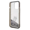 Karl Lagerfeld KLHCP13LLKCNSK Liquid Glitter iPhone 13 Pro tok, átlátszó