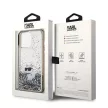 Karl Lagerfeld KLHCP13LLKCNSK Liquid Glitter iPhone 13 Pro tok, átlátszó