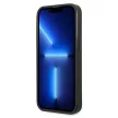 Karl Lagerfeld iPhone 13 Pro 6,1" KLHCP13LMNMP1K Monogram Plaque hátlap, tok, fekete