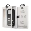 Karl Lagerfeld iPhone 13 Pro 3D Karl & Choupette Full Body (KLHCP13LPCUSKCBK) hátlap, tok, fekete