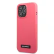 Karl Lagerfeld iPhone 13 Pro Silicone Plaque (KLHCP13LSLMP1PI) hátlap, tok, rózsaszín