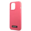 Karl Lagerfeld iPhone 13 Pro Silicone Plaque (KLHCP13LSLMP1PI) hátlap, tok, rózsaszín