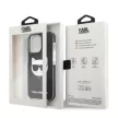 Karl Lagerfeld Iconic Choupette Head Iconic iPhone 13 Pro 6,1" KLHCP13LTPECK, hátlap, tok, fekete