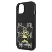 Karl Lagerfeld KLHCP13MCANCNK Karlimals Cardslot Karlimals Cardslot iPhone 13 6,1" tok, fekete