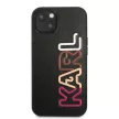 Karl Lagerfeld iPhone 13 Multipink Brand (KLHCP13MPCOBK) hátlap, tok, fekete