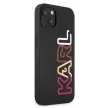 Karl Lagerfeld iPhone 13 Multipink Brand (KLHCP13MPCOBK) hátlap, tok, fekete