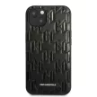 Karl Lagerfeld KLHCP13SMNMP1K Monogram Plaque iPhone 13 mini 5,4 " hátlap, tok, fekete