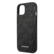 Karl Lagerfeld KLHCP13SMNMP1K Monogram Plaque iPhone 13 mini 5,4 " hátlap, tok, fekete