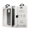 Karl Lagerfeld KLHCP13SMNMP1K Monogram Plaque iPhone 13 mini 5,4 " hátlap, tok, fekete