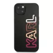 Karl Lagerfeld KLHCP13SPCOBK Multipink Brand iPhone 13 mini 5.4 " hátlap, tok, fekete