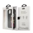 Karl Lagerfeld KLHCP13SPCOBK Multipink Brand iPhone 13 mini 5.4 " hátlap, tok, fekete