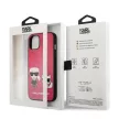 Karl Lagerfeld KLHCP13SPCUSKCP Ikonik Karl & Choupette iPhone 13 mini 5.4" hátlap, tok, rózsaszín
