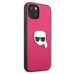 Karl Lagerfeld KLHCP13SPKMP Ikonik Karl's Head Metal iPhone 13 mini 5,4", hátlap, tok, rózsaszín