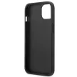 Karl Lagerfeld iPhone 13 Mini KLHCP13SPULMBK3 Allover Logomania hátlap, tok, fekete