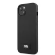 Karl Lagerfeld KLHCP13SSFMP2K Saffiano Plaque iPhone 13 mini 5.4" hátlap, tok, fekete