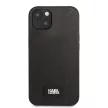 Karl Lagerfeld KLHCP13SSFMP2K Saffiano Plaque iPhone 13 mini 5.4" hátlap, tok, fekete