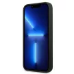 Karl Lagerfeld iPhone 13 Mini KLHCP13SSLMP1K Silicone Plaque hátlap, tok, fekete