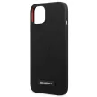Karl Lagerfeld iPhone 13 Mini KLHCP13SSLMP1K Silicone Plaque hátlap, tok, fekete