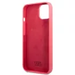 Karl Lagerfeld KLHCP13SSLMP1PI Silicone Plaque iPhone 13 mini 5.4" hátlap, tok, rózsaszín